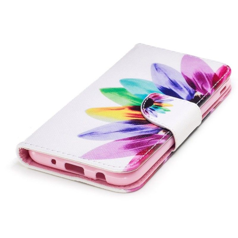 Etui Folio Samsung Galaxy J3 2017 Kwiat Akwareli