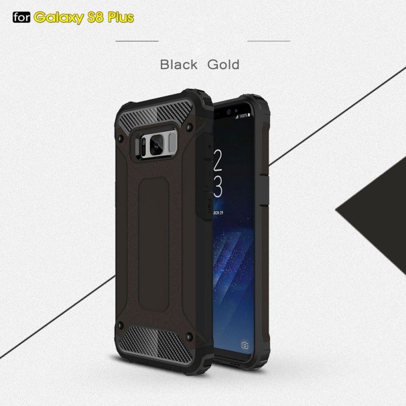 Etui Samsung Galaxy S8 Plus Czerwony Czarny Ocalały Etui Ochronne