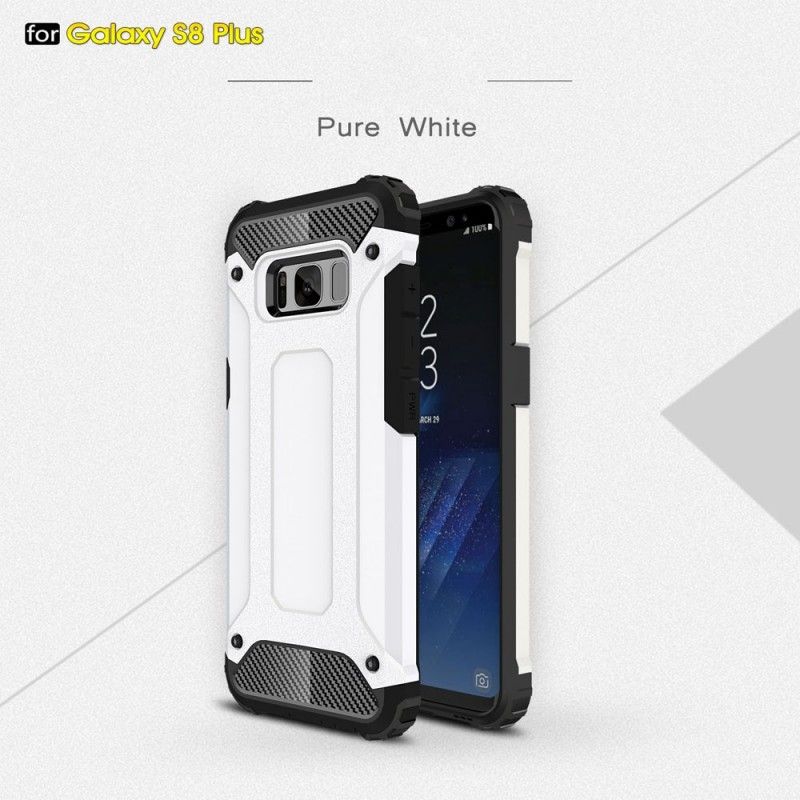 Etui Samsung Galaxy S8 Plus Czerwony Czarny Ocalały Etui Ochronne