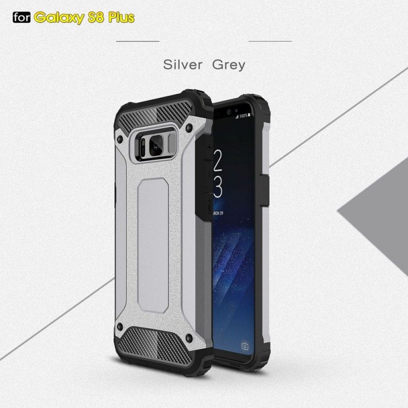 Etui Samsung Galaxy S8 Plus Czerwony Czarny Ocalały Etui Ochronne