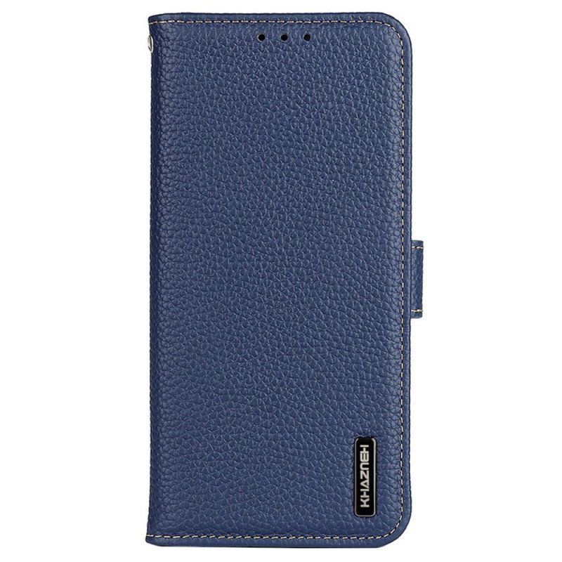 Etui Folio do Samsung Galaxy S23 5G Khazneh Skóra Liczi