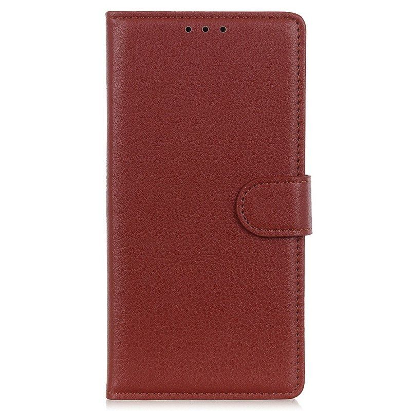 Etui Folio do Samsung Galaxy S23 5G Tradycyjna Sztuczna Skóra