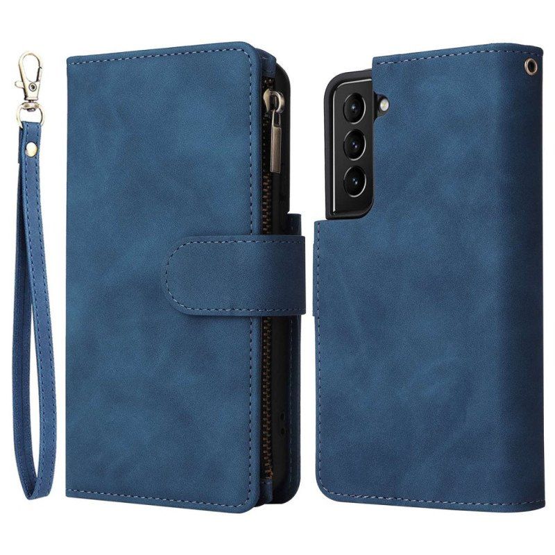 Etui Folio do Samsung Galaxy S23 5G Z Etui Na Zamek Błyskawiczny