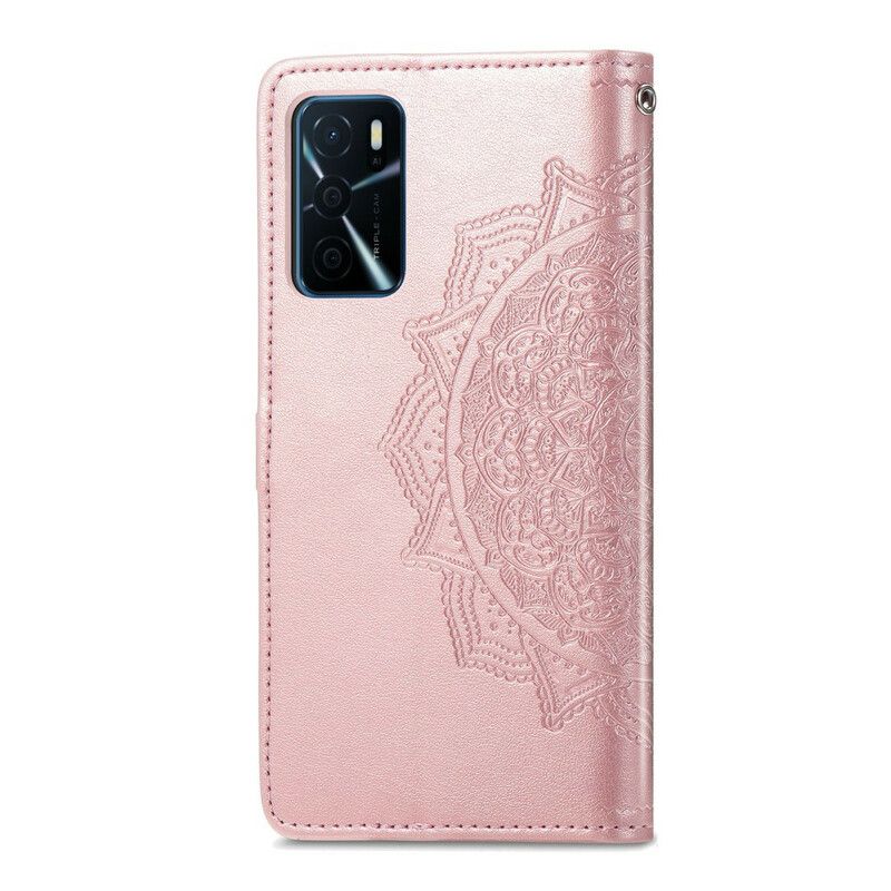 Etui Folio Oppo A16 / A16s Mandala Średniowiecze