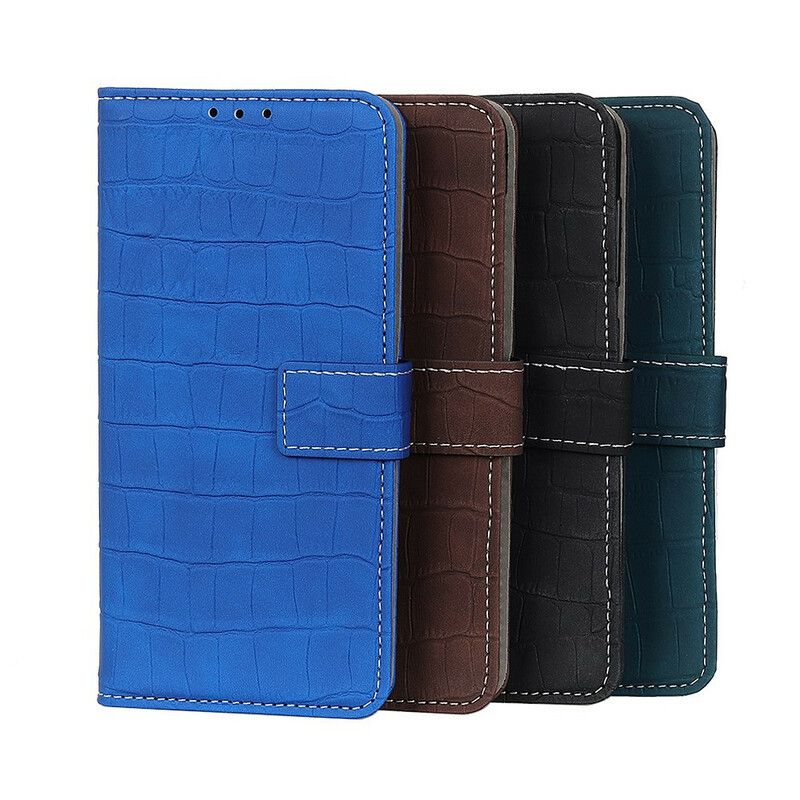 Etui Folio Oppo A16 / A16s Moc Krokodyla Etui Ochronne