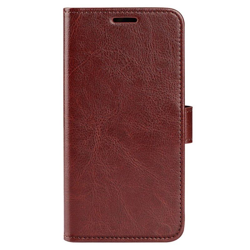 Etui Folio do Samsung Galaxy S23 Ultra 5G Efekt Skóry Vintage