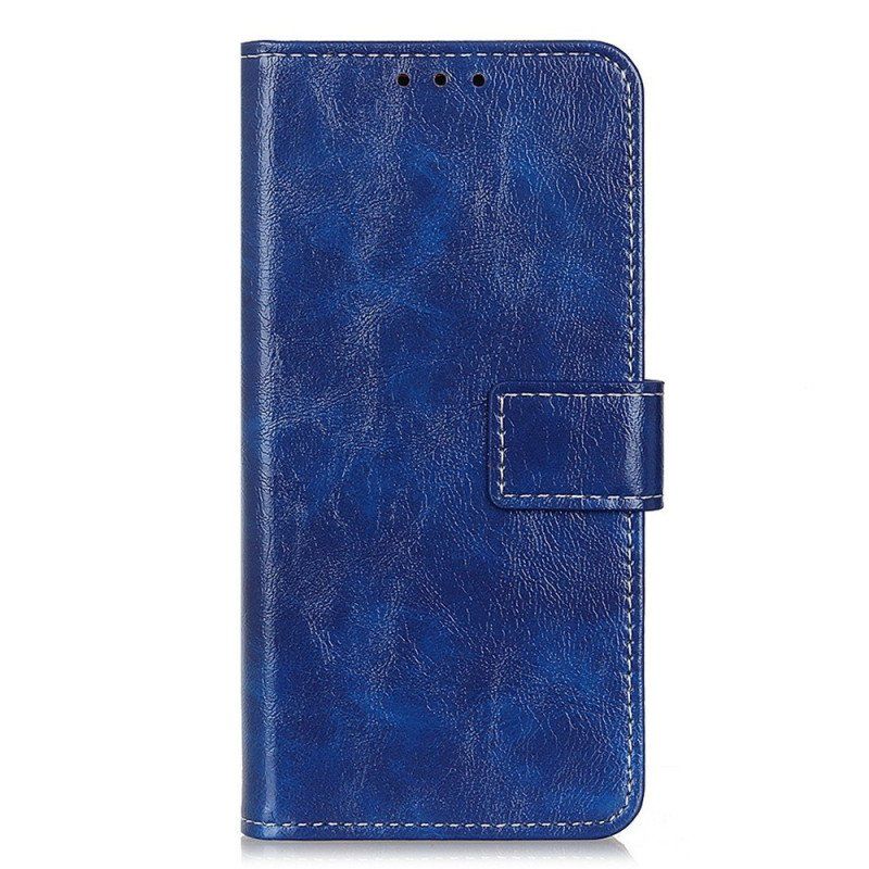 Etui Folio do Sony Xperia 10 IV Lakierowana Ze Szwami