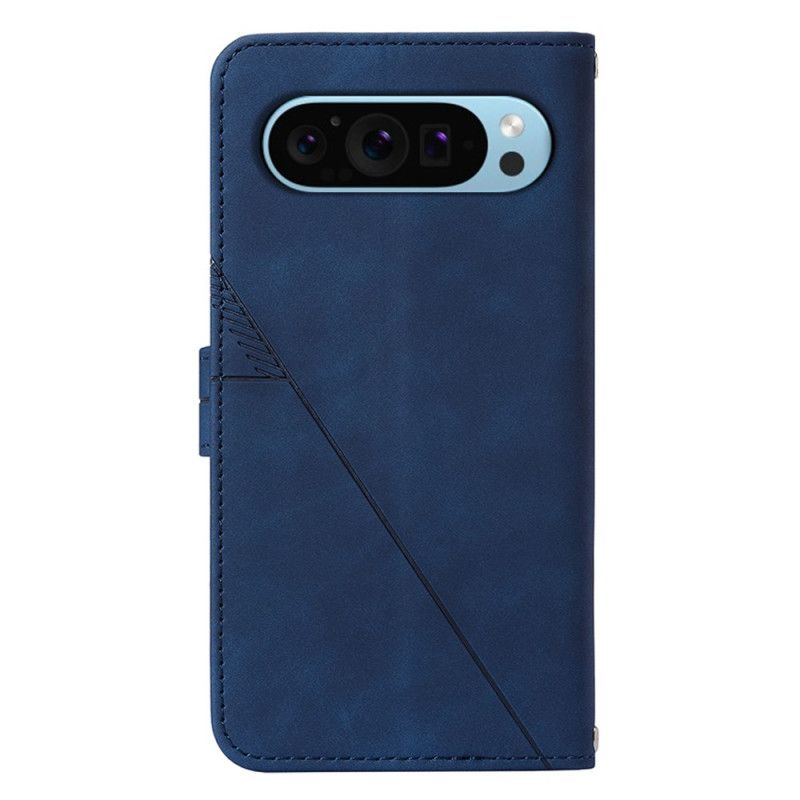 Etui Folio Do Google Pixel 9 Pro Trójkąty Paska