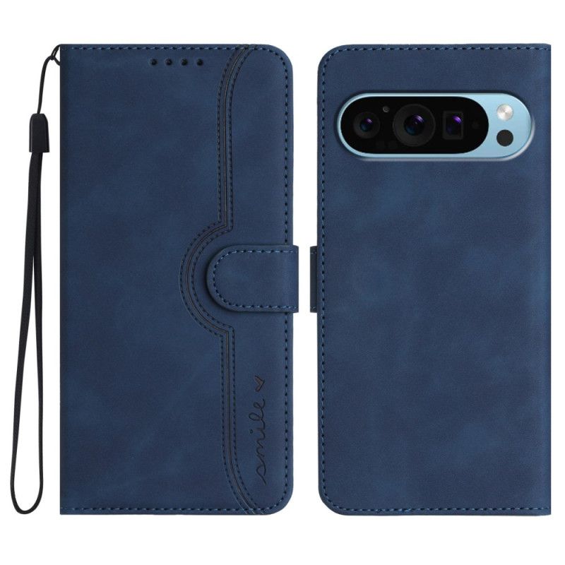 Etui Folio Do Google Pixel 9 Pro Uśmiechnij Się