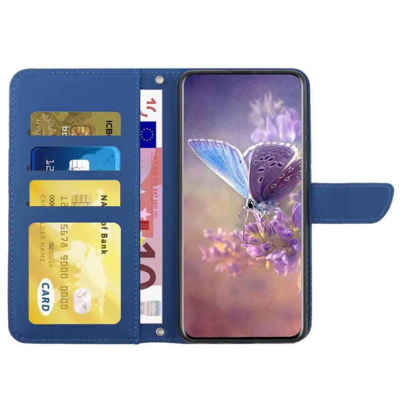 Etui Folio Google Pixel 9 Pro Motylki Na Smyczy Etui Ochronne