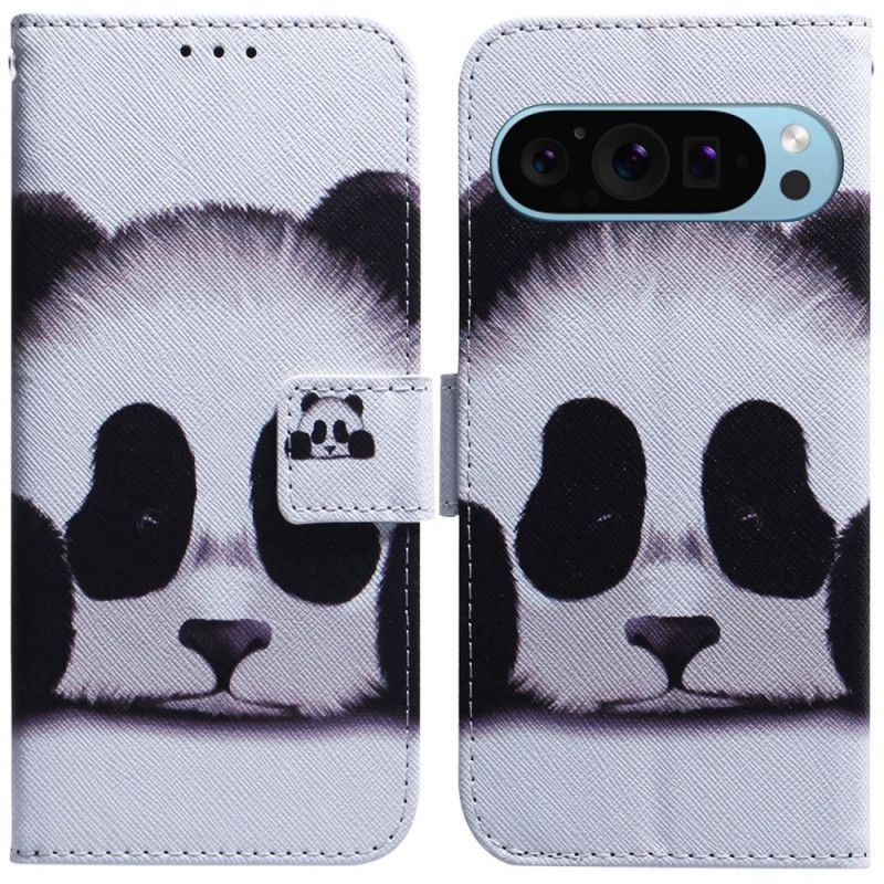 Skórzany Futerał Google Pixel 9 Pro Etui Na Telefon Panda