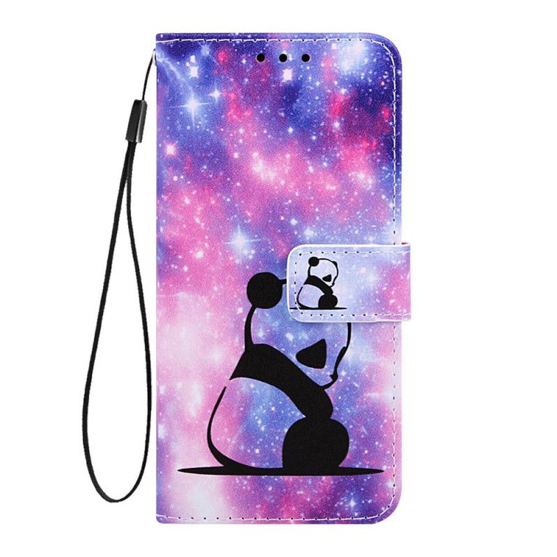 Etui Folio Honor 9X Pro Galaktyczna Panda