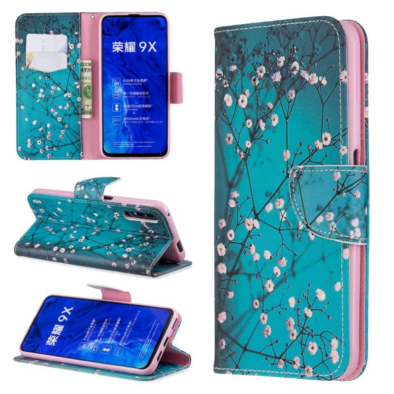 Etui Folio Honor 9X Pro Kwitnące Drzewo