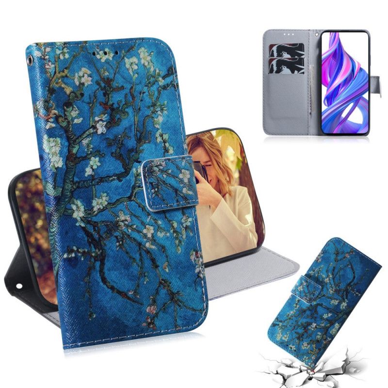 Etui Folio Honor 9X Pro Kwitnące Gałęzie Etui Ochronne