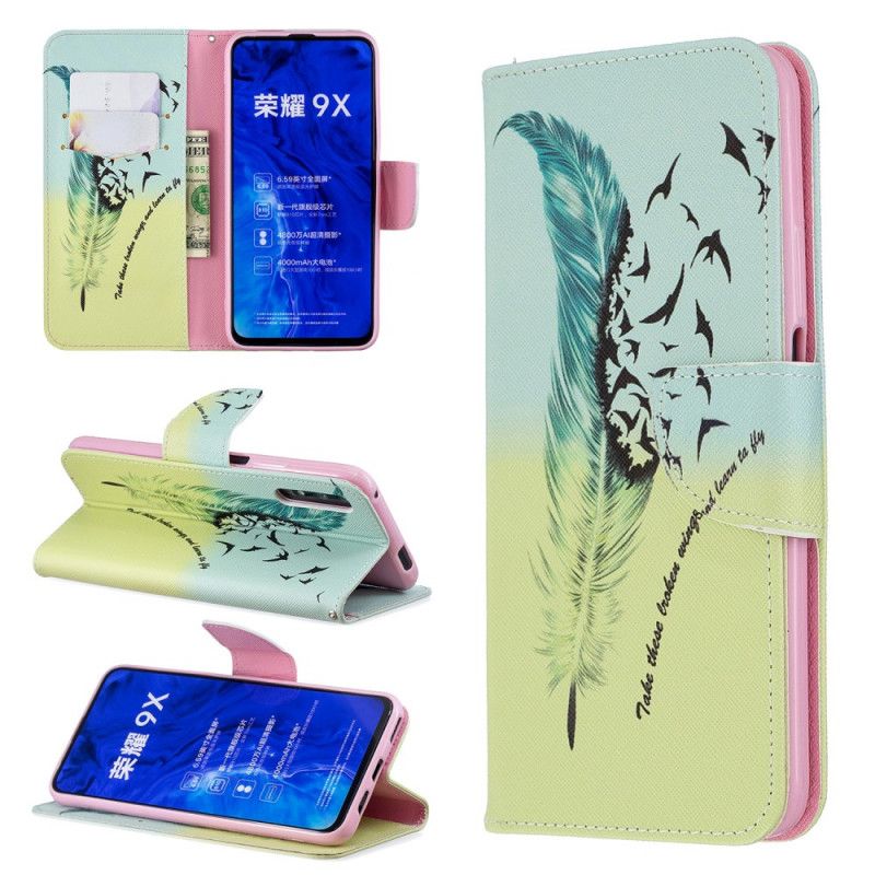 Etui Folio Honor 9X Pro Naucz Się Latać Etui Ochronne