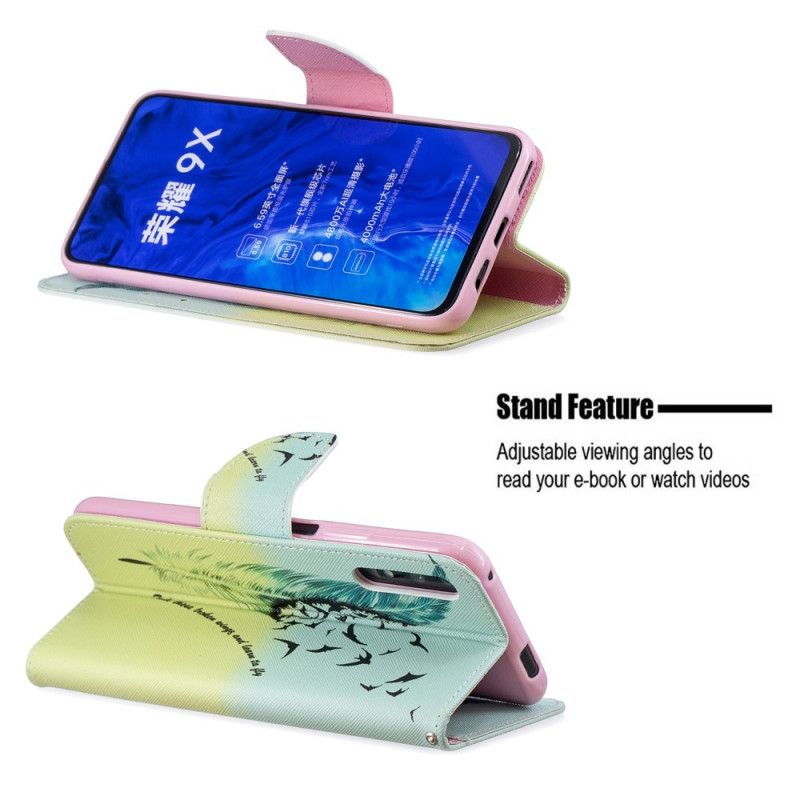 Etui Folio Honor 9X Pro Naucz Się Latać Etui Ochronne