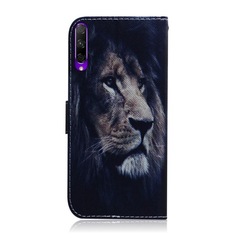 Etui Folio Honor 9X Pro Śniący Lew Etui Ochronne