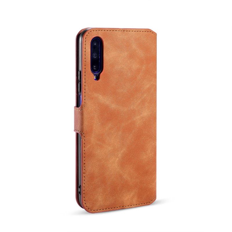 Etui Folio Honor 9X Pro Szary Czarny Retro Dg.Ming