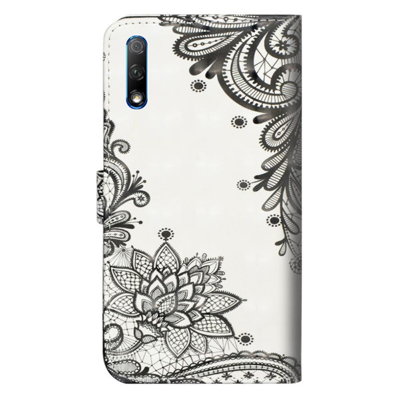 Etui Folio Honor 9X Pro Szykowna Koronka Etui Ochronne