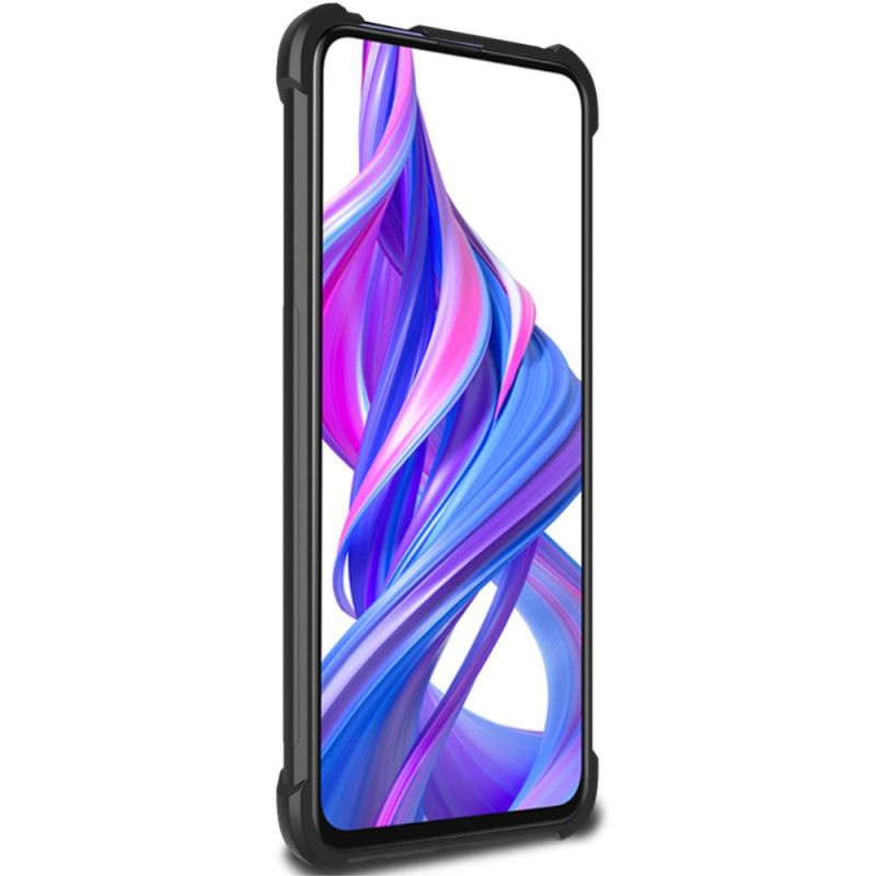 Etui Honor 9X Pro Szary Czarny Imak Czuje Się Na Skórze