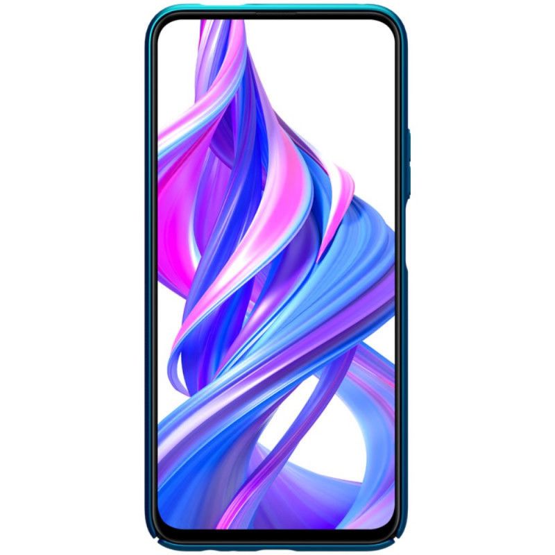 Etui Honor 9X Pro Złoty Czerwony Sztywny Matowy Nillkin Etui Ochronne