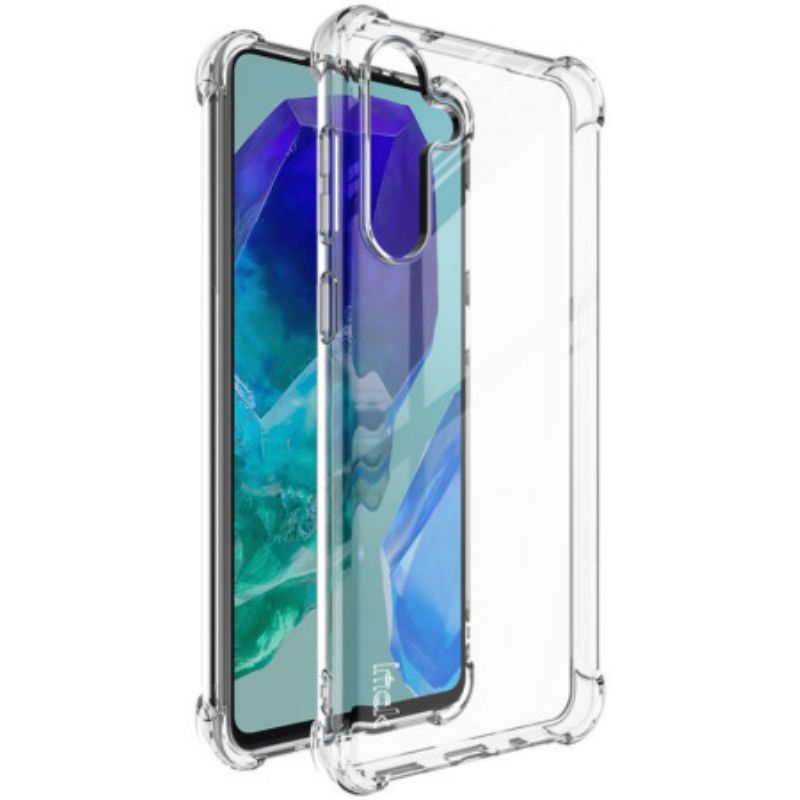 Etui Do Samsung Galaxy M55 5g Przezroczysta Poduszka Powietrzna Imak