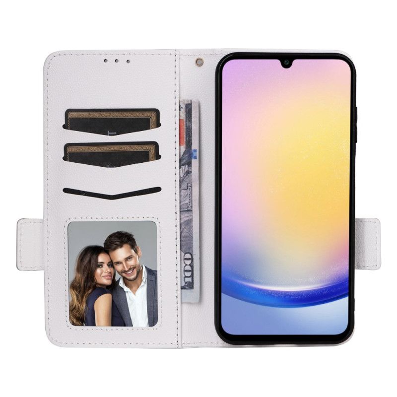 Etui Folio Samsung Galaxy M55 5g Finezja Z Paskiem Etui Ochronne