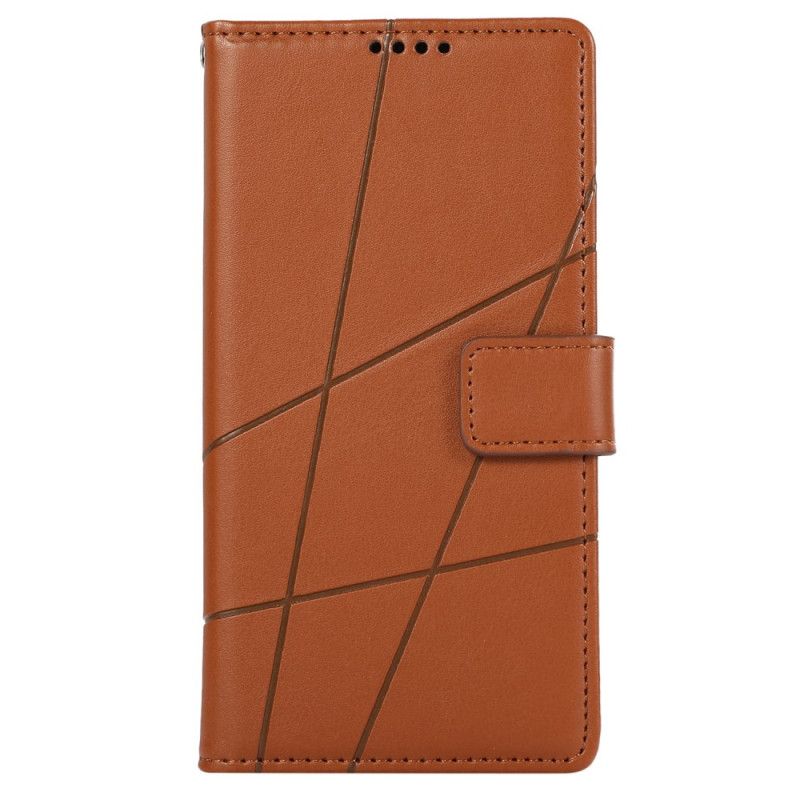 Etui Folio Samsung Galaxy M55 5g Linie Paska