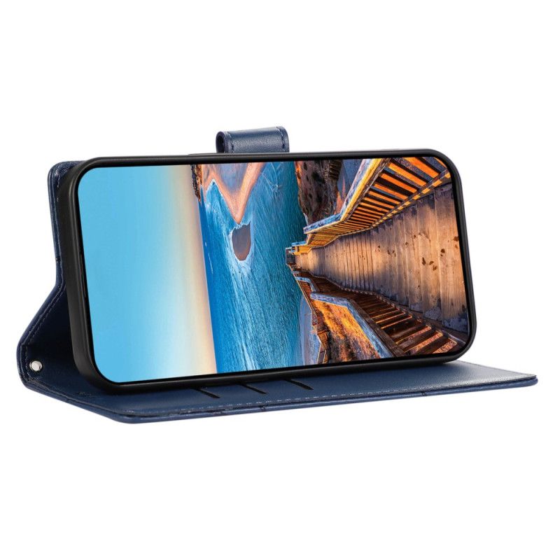 Etui Folio Samsung Galaxy M55 5g Linie Paska