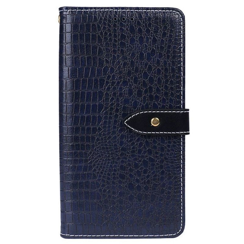 Etui Folio Samsung Galaxy M55 5g Styl Krokodyla Idewei