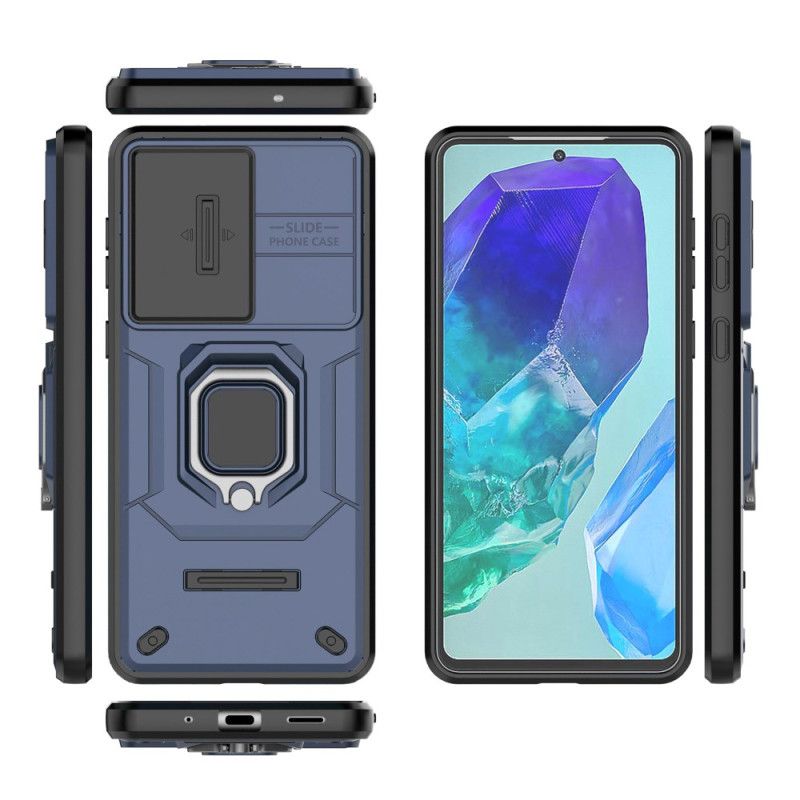 Etui Samsung Galaxy M55 5g Przesuwana Osłona Kamery