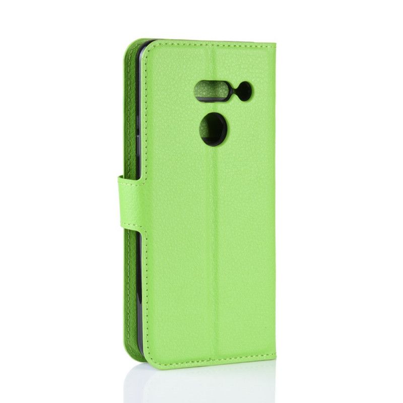 Etui Folio ThinQ LG G8 ThinQ Jasnofioletowy Czarny Klasyczny