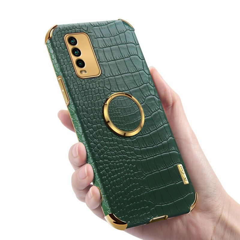 Etui Do Xiaomi Redmi 9t X-case Efekt Skóry Krokodyla