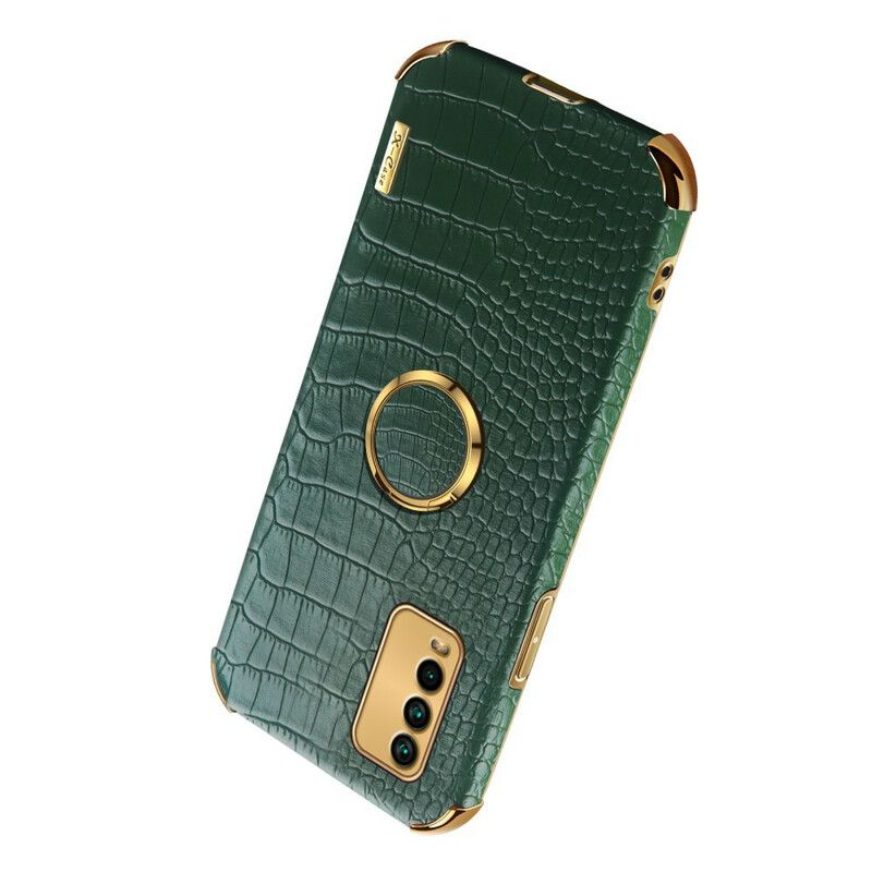 Etui Do Xiaomi Redmi 9t X-case Efekt Skóry Krokodyla