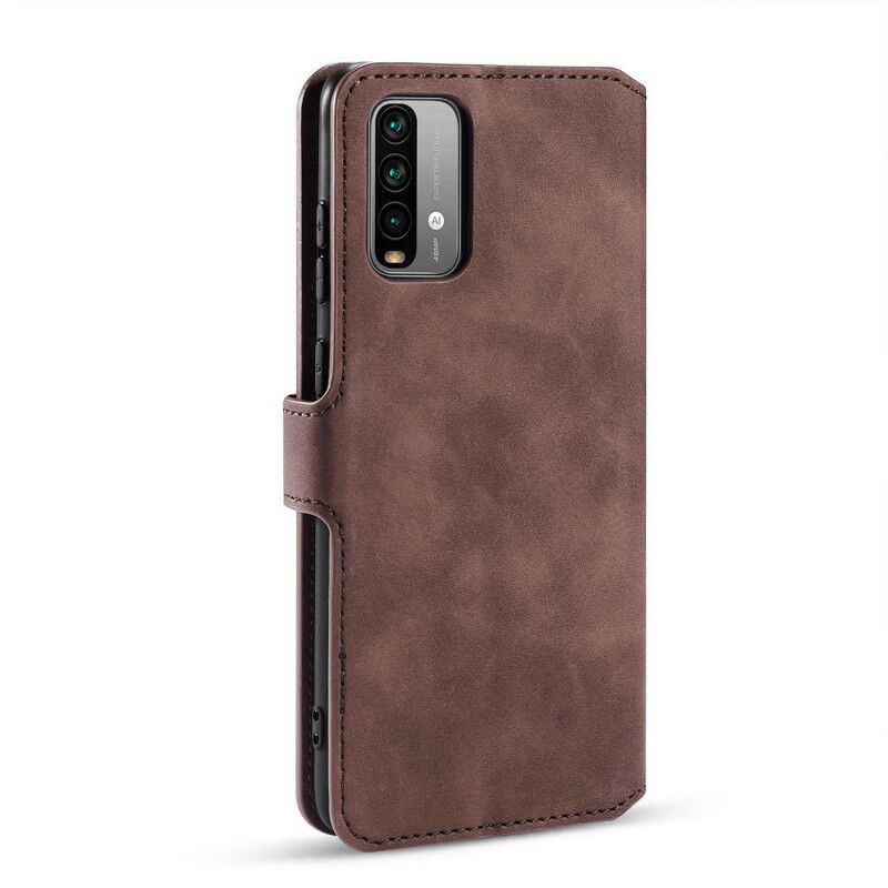 Etui Folio Xiaomi Redmi 9t Dg.ming Retro Etui Ochronne