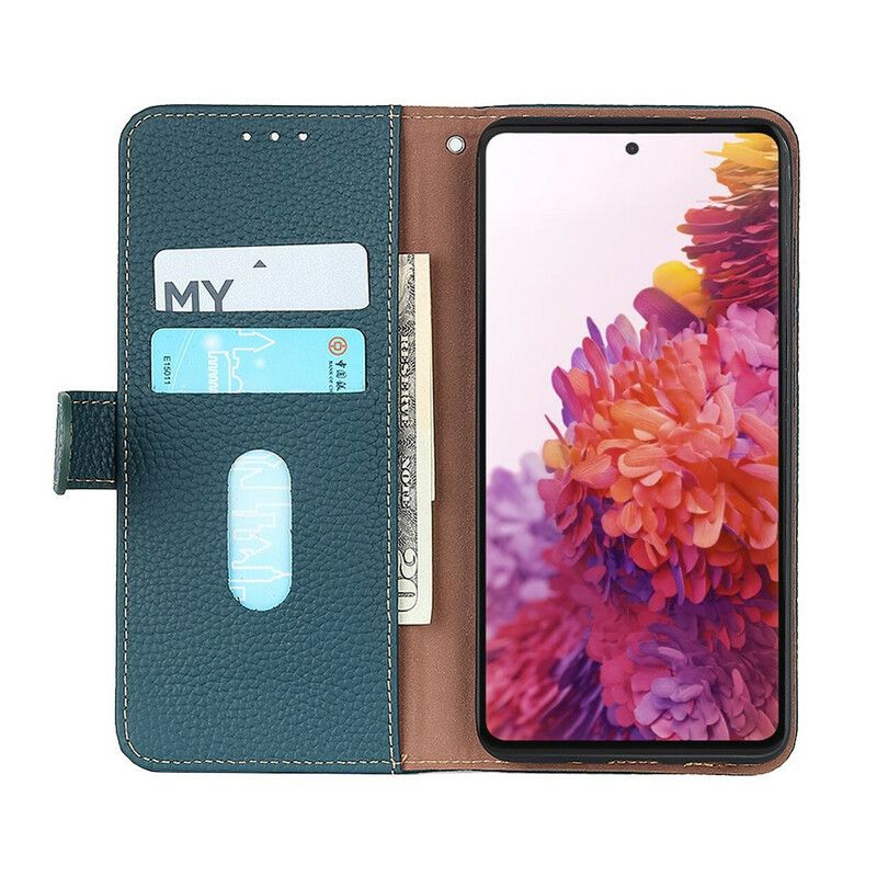 Etui Folio Xiaomi Redmi 9t Litchi Khazneh Skóra