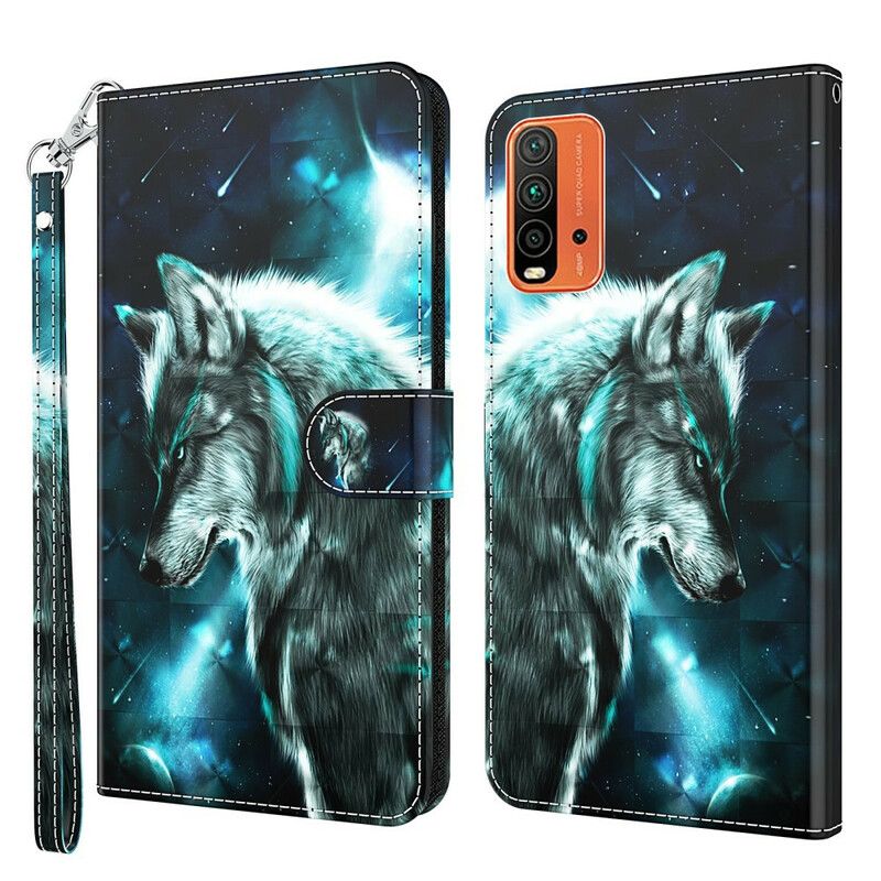 Obudowa Xiaomi Redmi 9t Etui Na Telefon Majestic Wolf