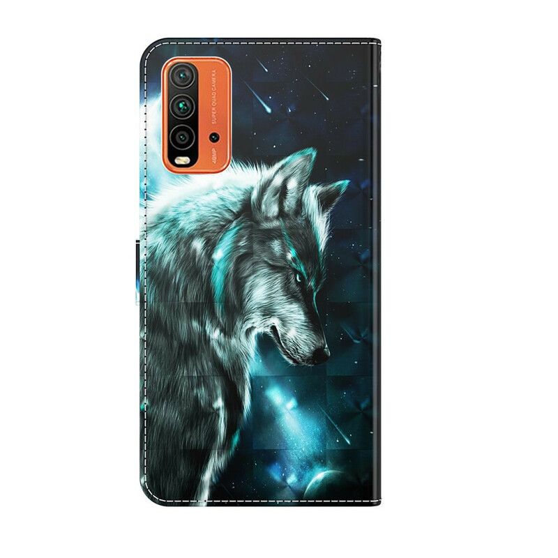 Obudowa Xiaomi Redmi 9t Etui Na Telefon Majestic Wolf