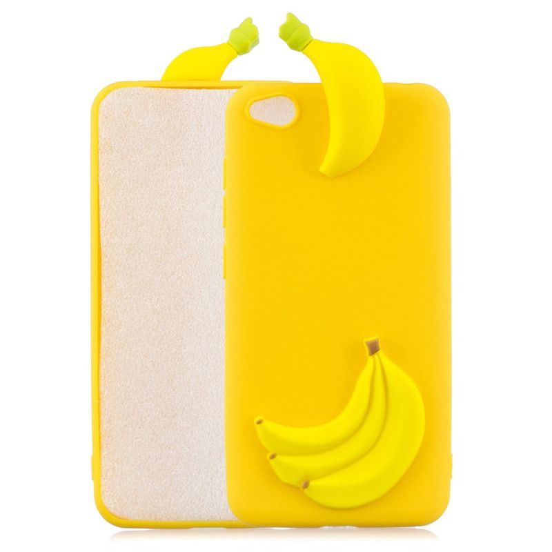 Etui Xiaomi Redmi Go 3D Banan Etui Ochronne