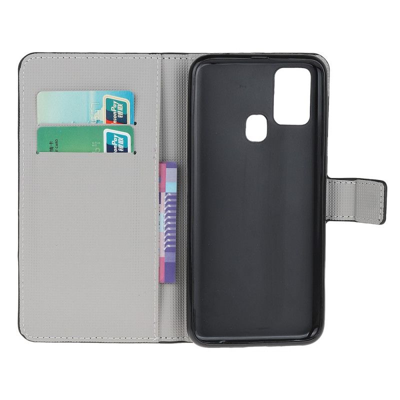 Etui Folio OnePlus Nord N10 Flaga Amerykańska Etui Ochronne