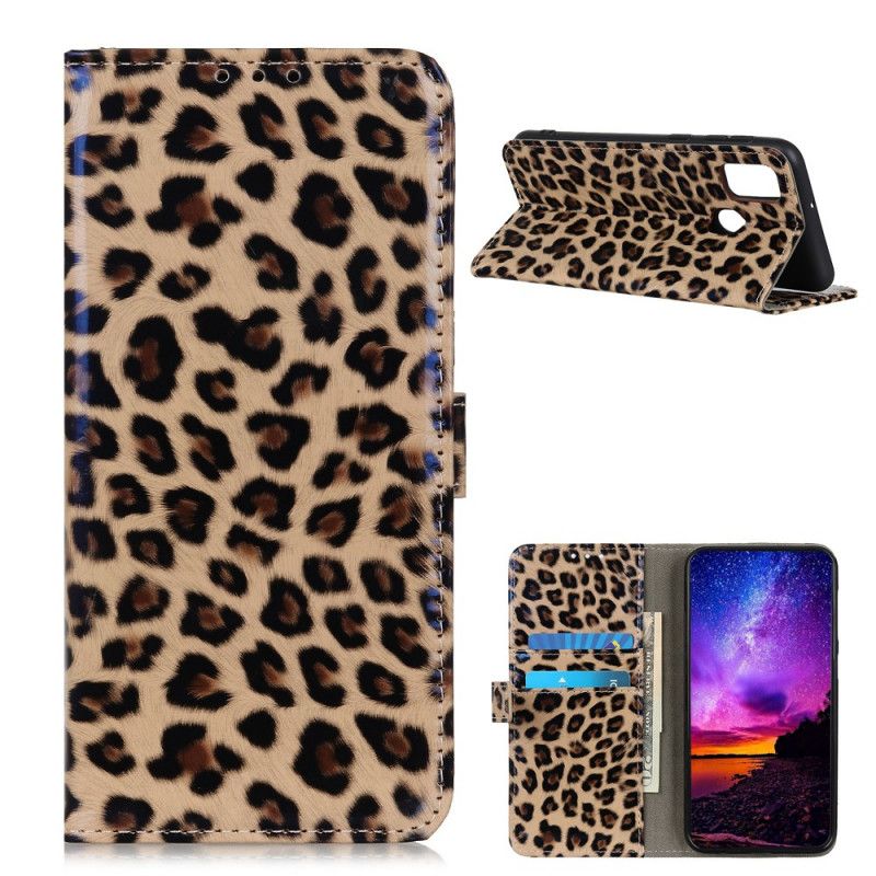 Etui Folio OnePlus Nord N10 Lampart Etui Ochronne