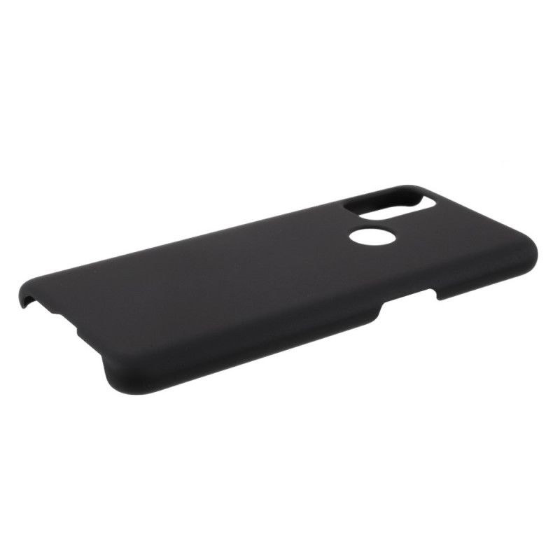 Etui OnePlus Nord N10 Biały Czarny Klasyczny Sztywny