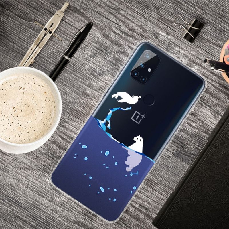 Etui OnePlus Nord N10 Gry Morskie Etui Ochronne