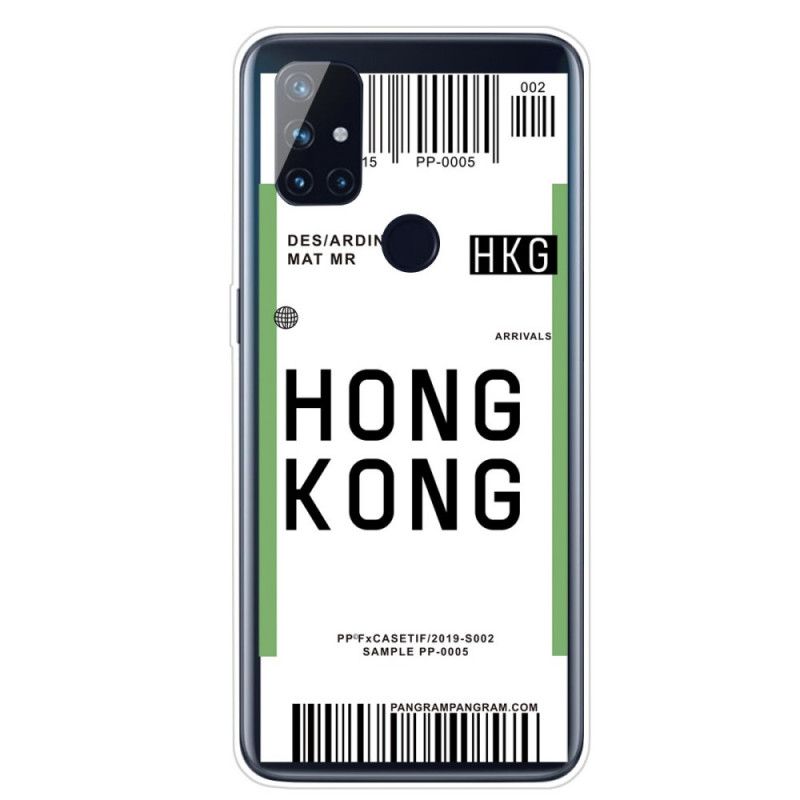 Etui OnePlus Nord N10 Karta Pokładowa Do Hongkongu