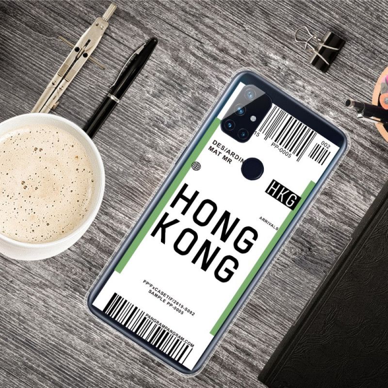 Etui OnePlus Nord N10 Karta Pokładowa Do Hongkongu