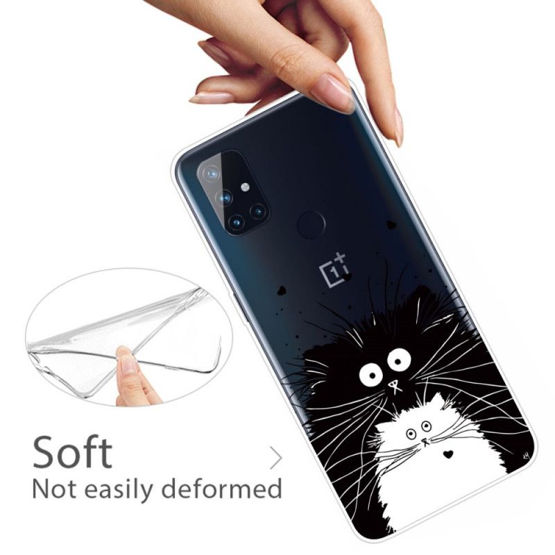 Etui OnePlus Nord N10 Obserwuj Koty Etui Ochronne