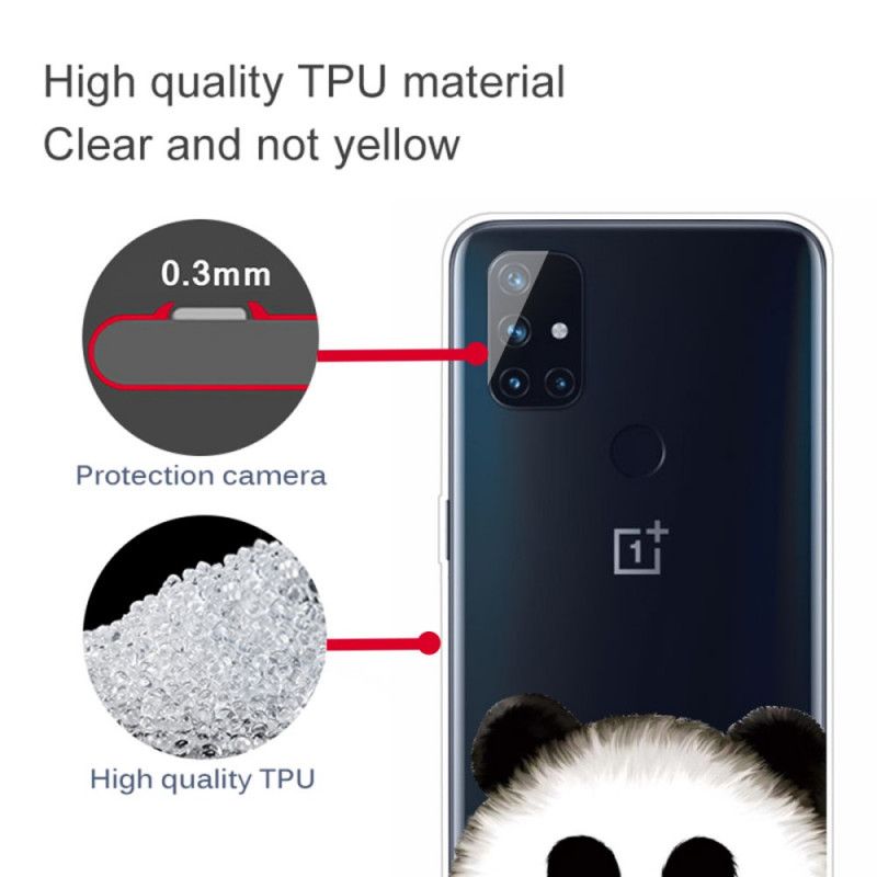 Etui OnePlus Nord N10 Przezroczysta Panda