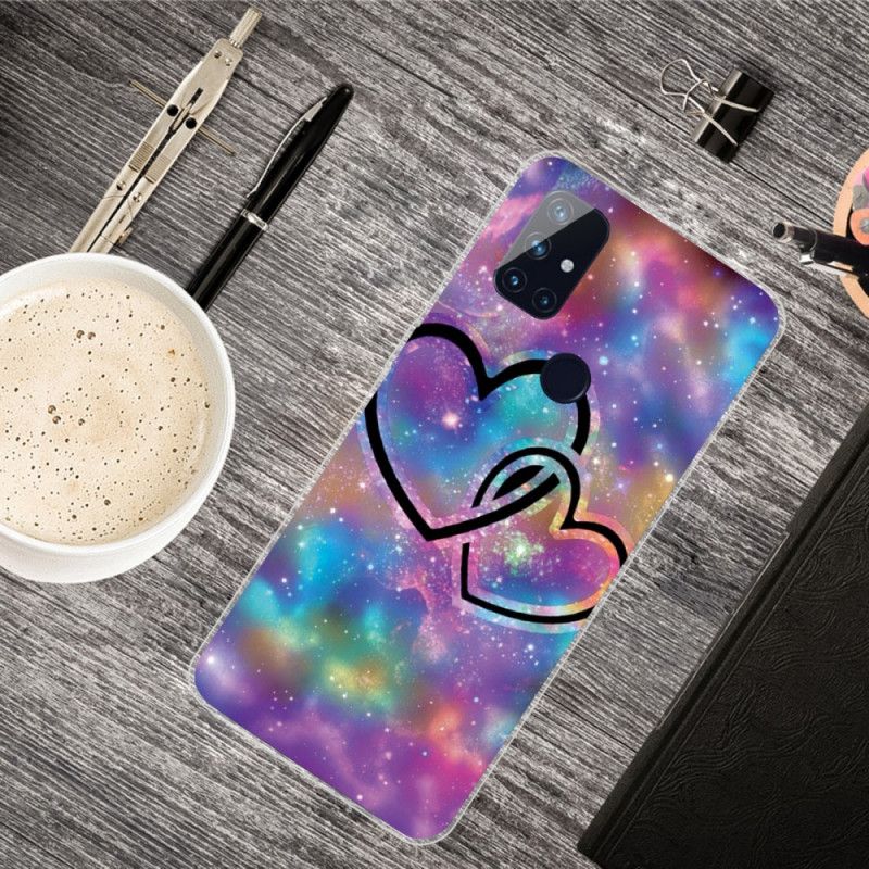 Etui OnePlus Nord N10 Przykute Serca Etui Ochronne