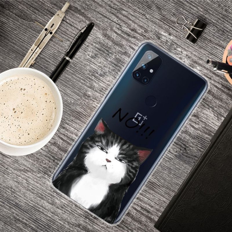 Futerały OnePlus Nord N10 Etui na Telefon Kot. Który Mówi Nie