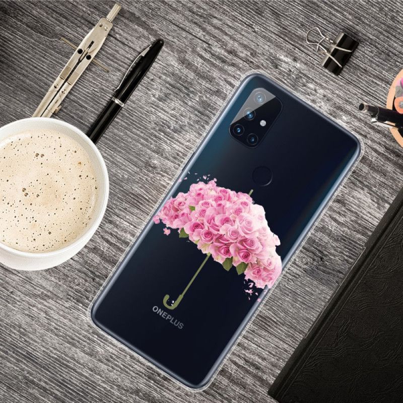 Futerały OnePlus Nord N10 Etui na Telefon Parasol W Różach